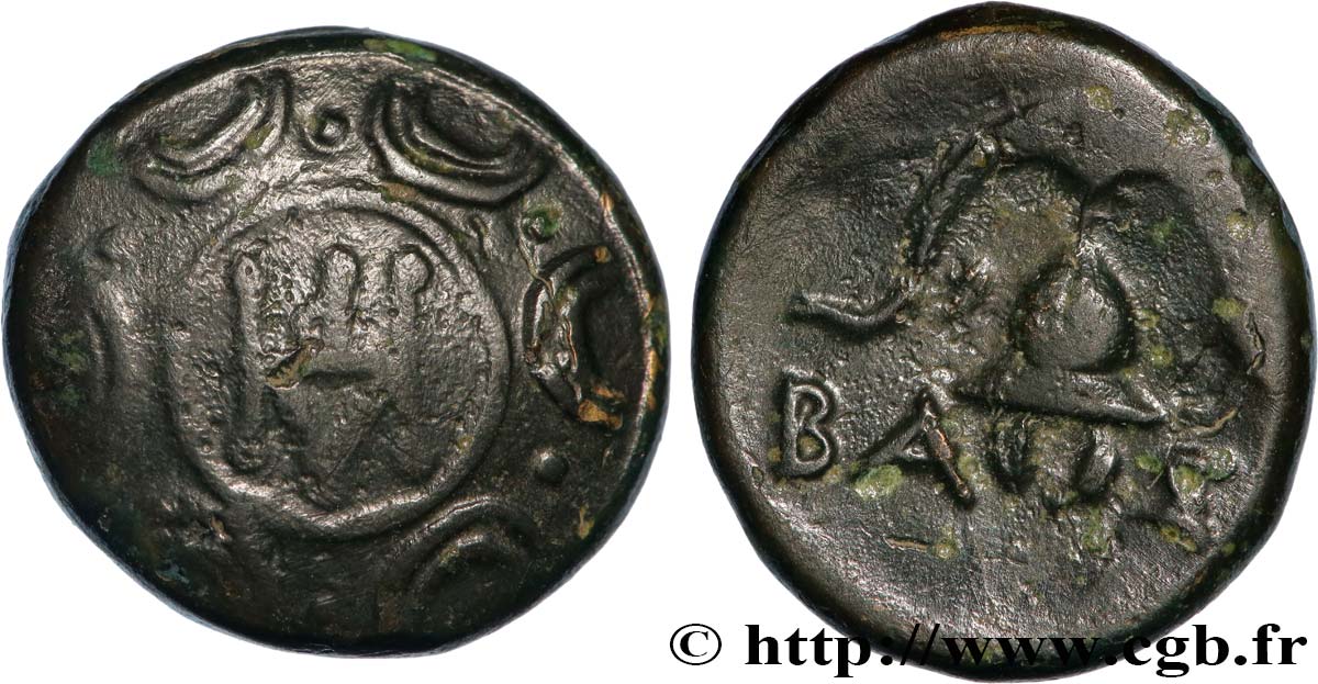 MACEDONIA - MACEDONIAN KINGDOM - DEMETRIOS POLIORKETES Demi-unité VF/XF