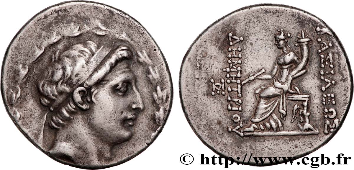 SYRIA - SELEUKID KINGDOM - DEMETRIUS I SOTER Tétradrachme AU/AU