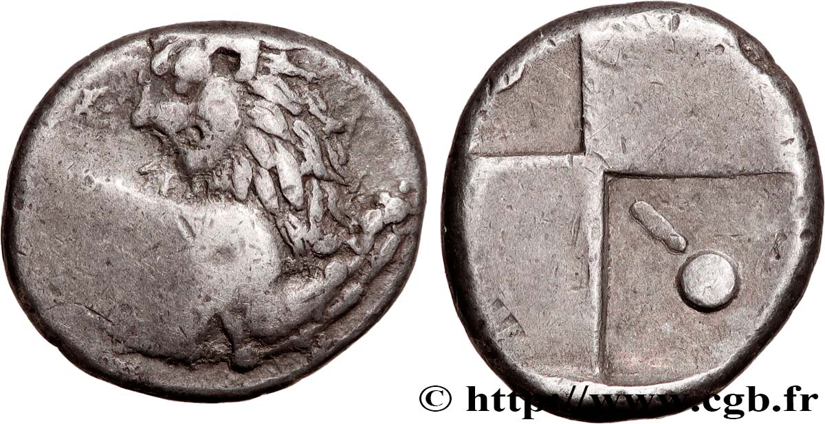 THRACE - THRACIAN CHERSONESE - CHERRONESOS Hemidrachme ou tetrobole XF