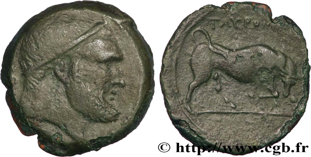 SICILY - TAUROMENIUM Litra XF