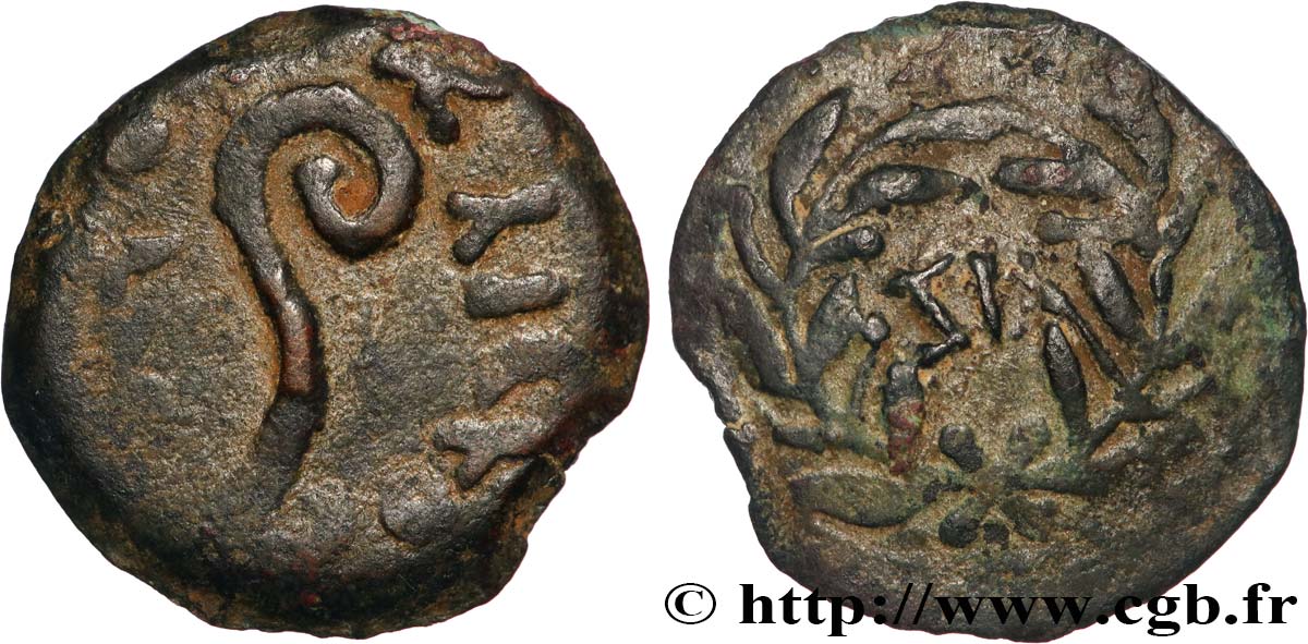 JUDAEA - ROMAN GOVERNORS Prutah XF