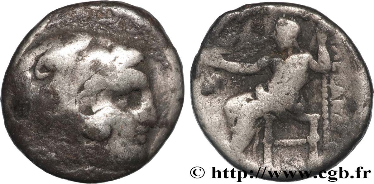 MACEDONIA - MACEDONIAN KINGDOM - ANTIGONOS MONOPHTALMOS Drachme VF