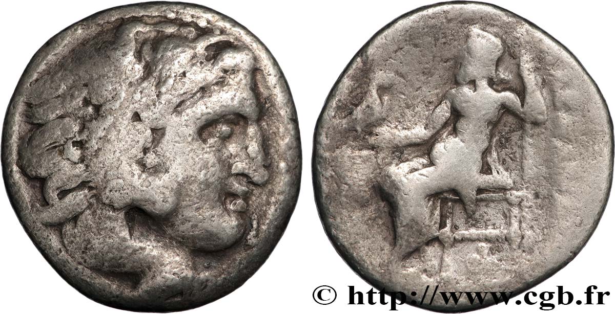 MACEDONIA - MACEDONIAN KINGDOM - ANTIGONUS MONOPHTALMUS Drachme VF