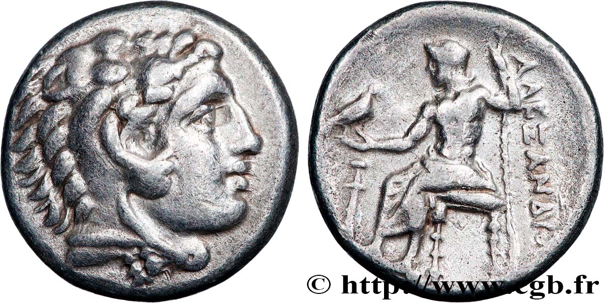 MACEDONIA - MACEDONIAN KINGDOM - ALEXANDER III THE GREAT Drachme AU/XF