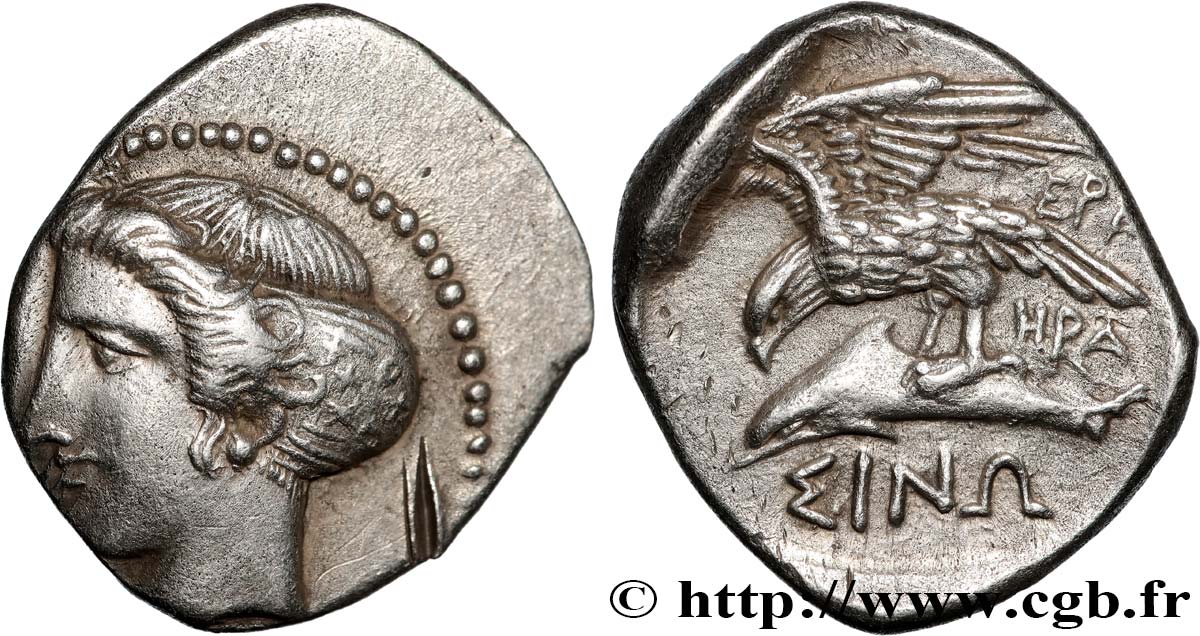 PAFLAGONIA - SINOPE Drachme EBC