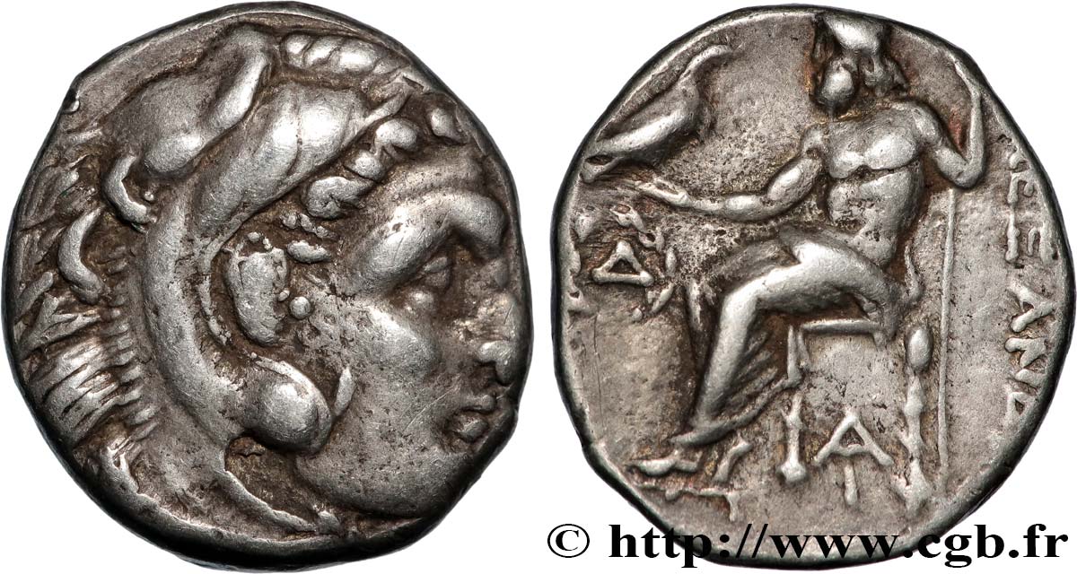 MACEDONIA - MACEDONIAN KINGDOM - ANTIGONOS MONOPHTALMOS Drachme AU/XF