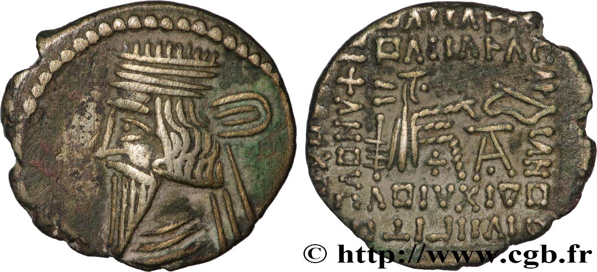 PARTIA - REGNO DI PARTIA - VOLOGASO III Drachme q.SPL