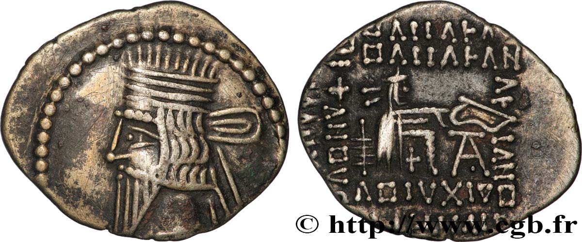 PARTIA - REGNO DI PARTIA - VOLOGASO III Drachme q.SPL