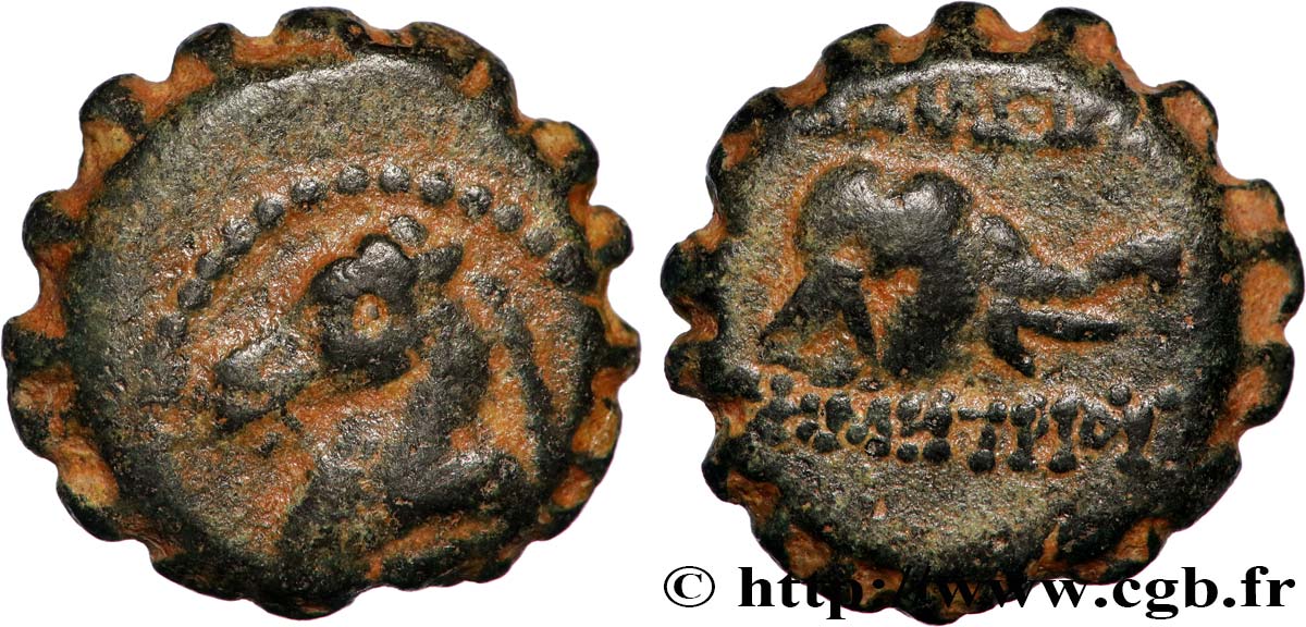 SYRIA - SELEUCID KINGDOM - DEMETRIOS I SOTER Chalque XF