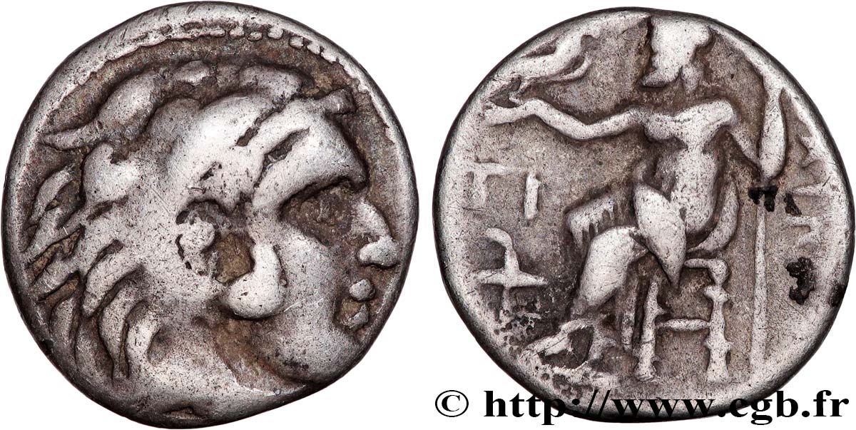 MACEDONIA - MACEDONIAN KINGDOM - PHILIP III ARRHIDAEUS Drachme XF