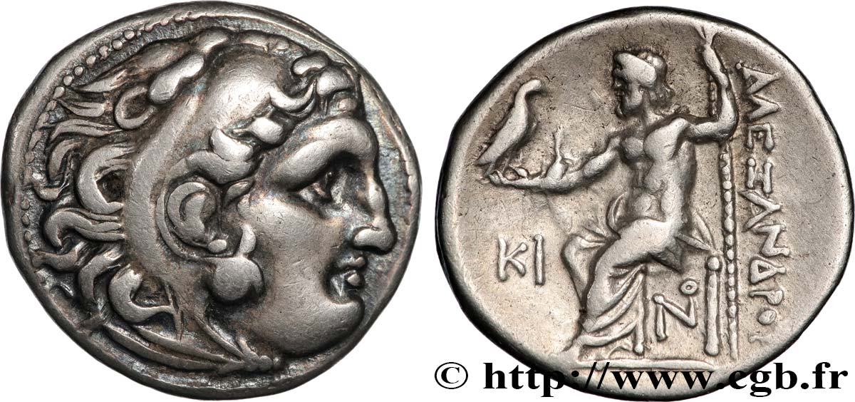 MACEDONIA - MACEDONIAN KINGDOM - ANTIGONUS MONOPHTALMUS Drachme AU/AU