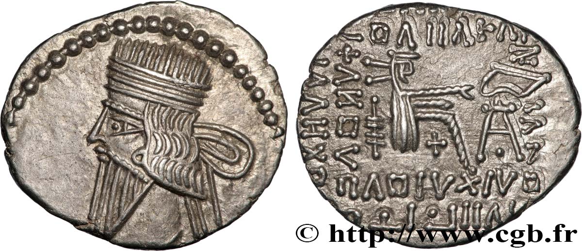 PARTIA - REINO DE PARTIA - VOLOGASO III Drachme SC