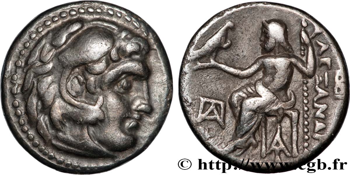 MACEDONIA - MACEDONIAN KINGDOM - PHILIPP III ARRHIDAEUS Drachme AU/XF