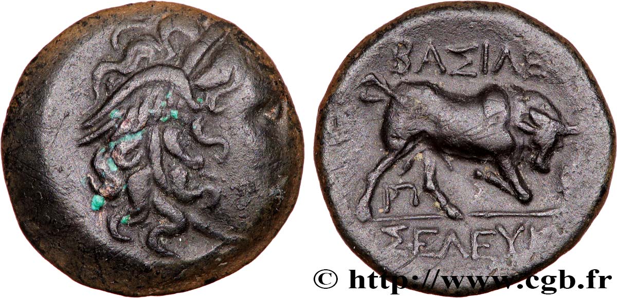 SYRIA - SELEUKID KINGDOM - SELEUKOS I NICATOR Chalque XF/AU