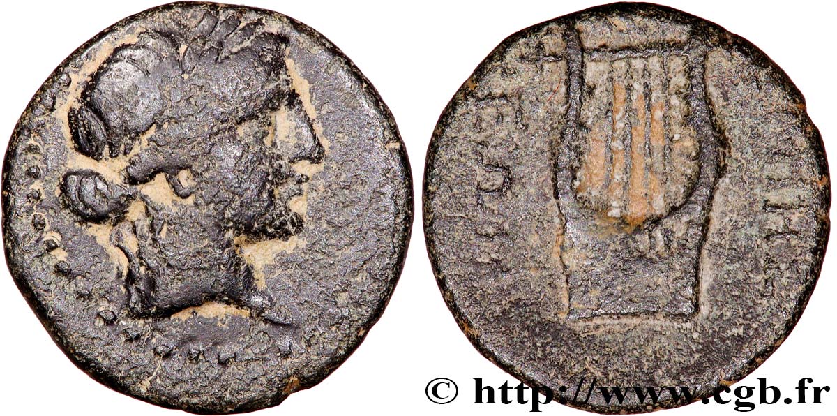 SYRIA - SELEUKID KINGDOM - ANTIOCHOS II THEOS Bronze XF