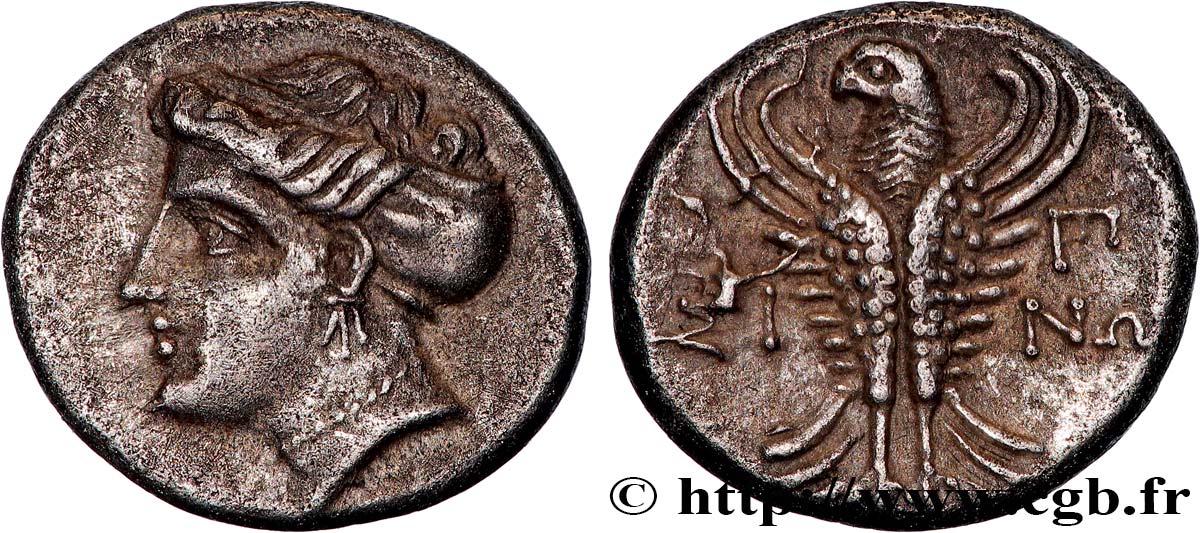 PAPHLAGONIE - SINOPE Hemidrachme TTB+
