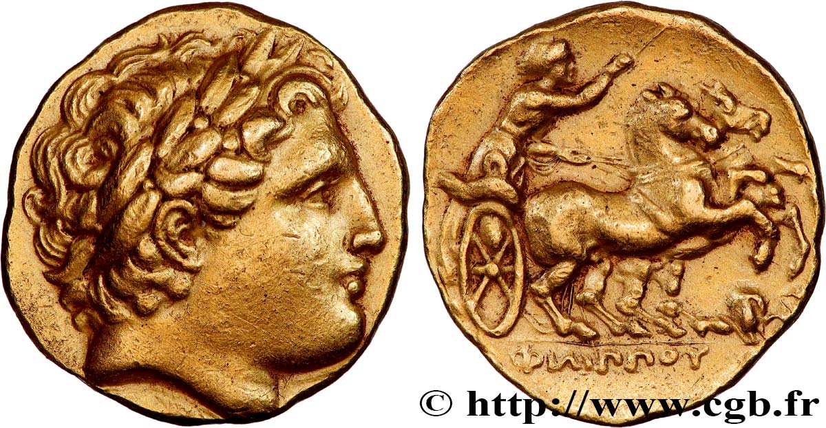 MACEDONIA - REGNO DI MACEDONIA - FILIPPO III ARRIDAIOS Statère d or MS