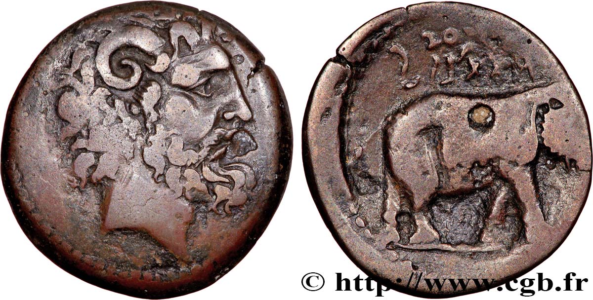 MAURETANIA - MAURETANIAN KINGDOM - JUBA I Bronze XF/VF