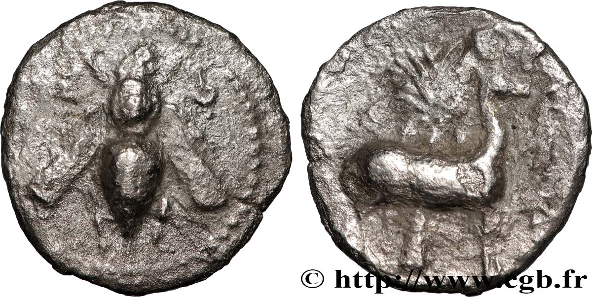 IONIA - EPHESOS Drachme VF