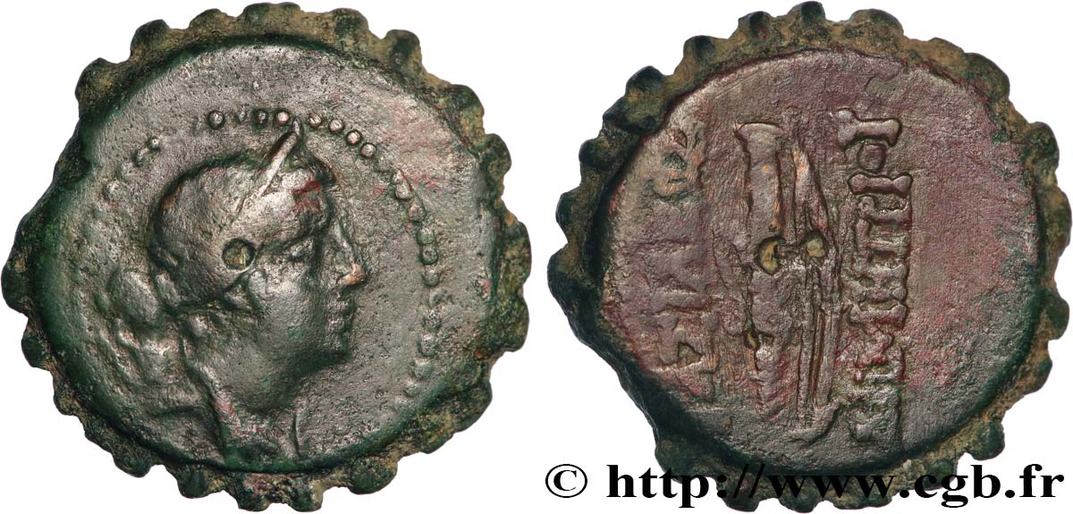 SYRIA - SELEUCID KINGDOM - DEMETRIOS I SOTER Dichalque XF