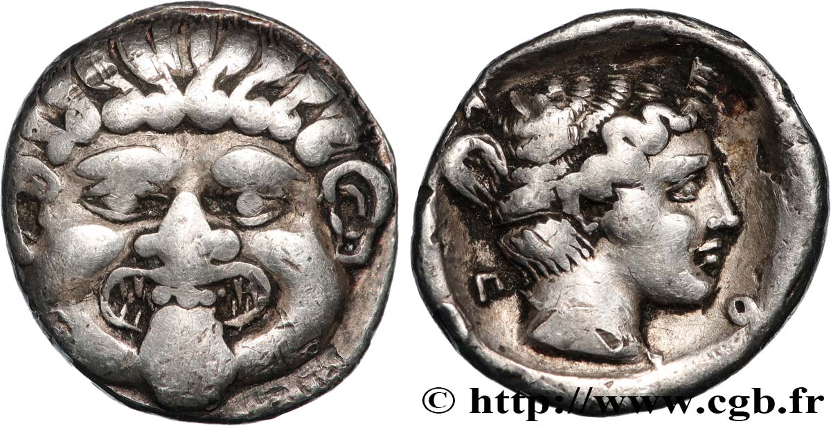 MACEDONIA - NEAPOLIS Hemidrachme q.SPL