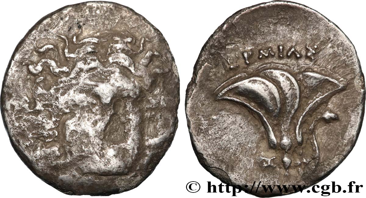 CARIA - CARIAN ISLANDS - PERAIA OF RHODES Drachme VF/XF