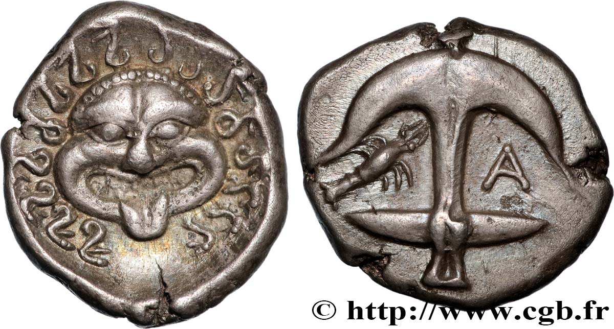 THRACE - APOLLONIA PONTICA Drachme MS