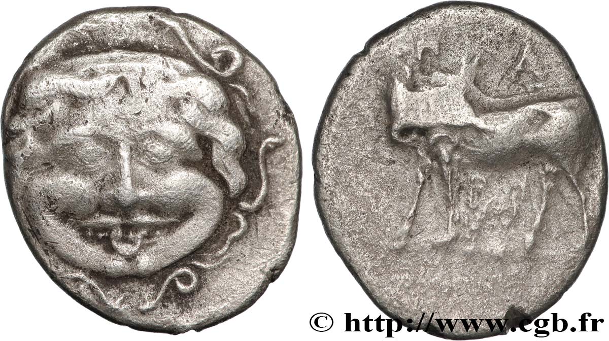 MÍSIA - PARION Hemidrachme BC+/MBC