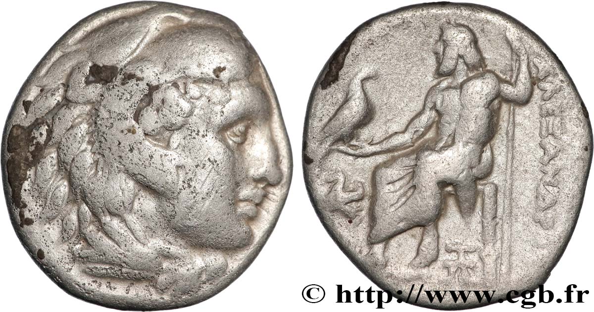 MACEDONIA - MACEDONIAN KINGDOM - ALEXANDER III THE GREAT Drachme XF