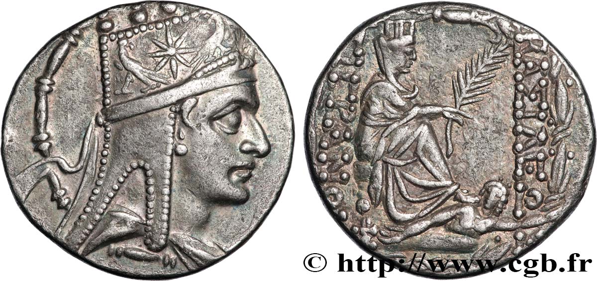 SYRIA - SELEUKID KINGDOM - TIGRANES Tétradrachme AU