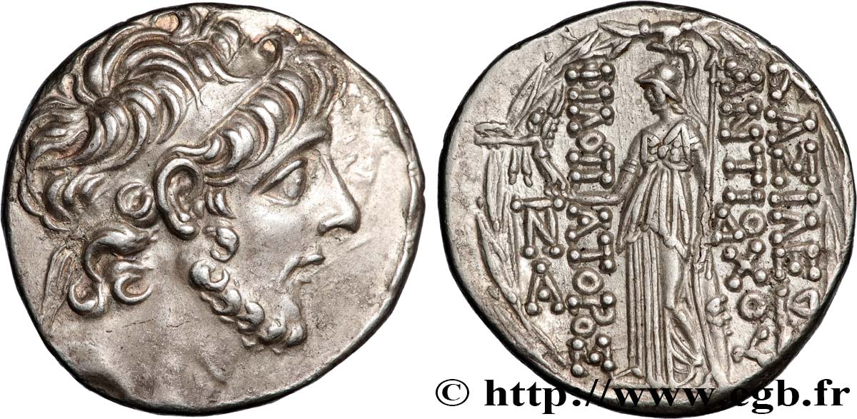 SYRIA - SELEUKID KINGDOM - ANTIOCHOS IX KYZIKENOS Tétradrachme MS/AU