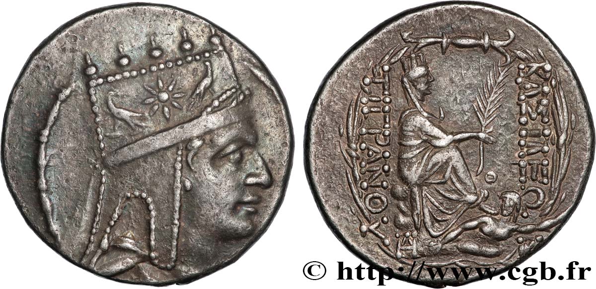 SYRIA - SELEUKID KINGDOM - TIGRANES Tétradrachme AU