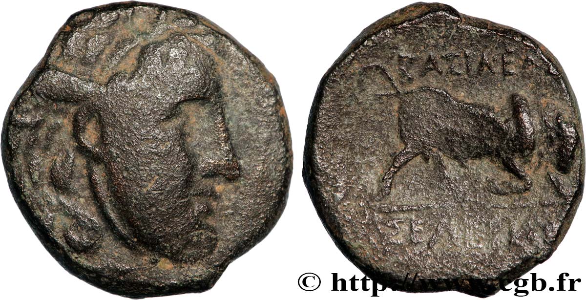 SYRIA - SELEUKID KINGDOM - SELEUKOS I NICATOR Chalque VF