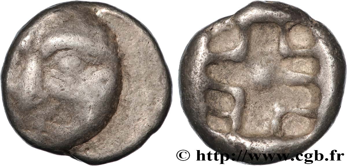 MÍSIA - PARION Trihemidrachme BC+