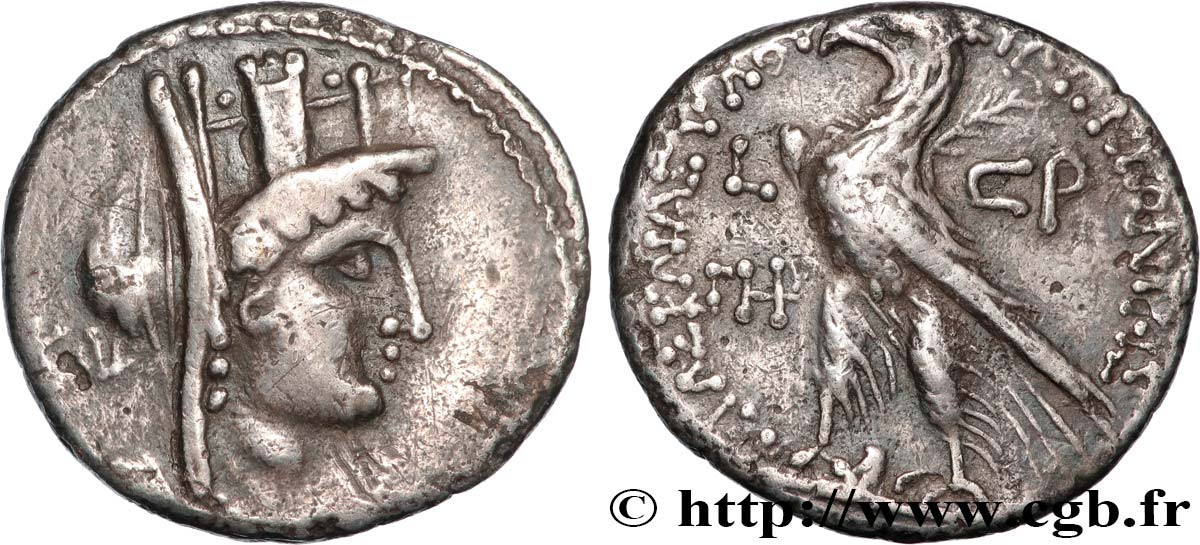 PHOENICIA - SIDON Didrachme XF/AU