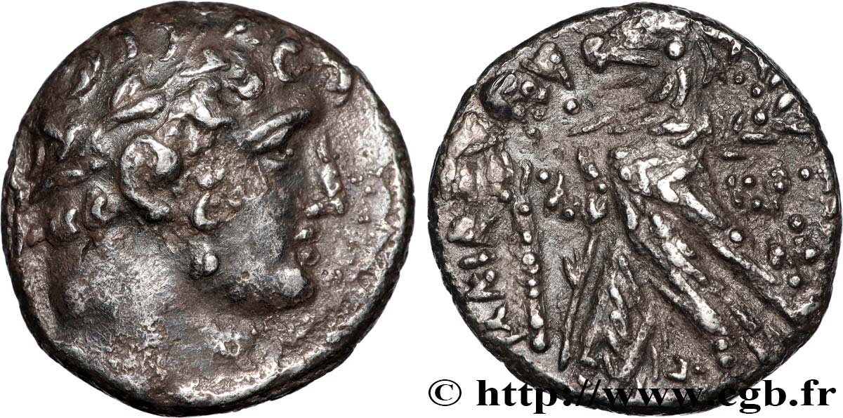 PHÉNICIE - TYR Didrachme ou demi-shekel TTB+/TTB