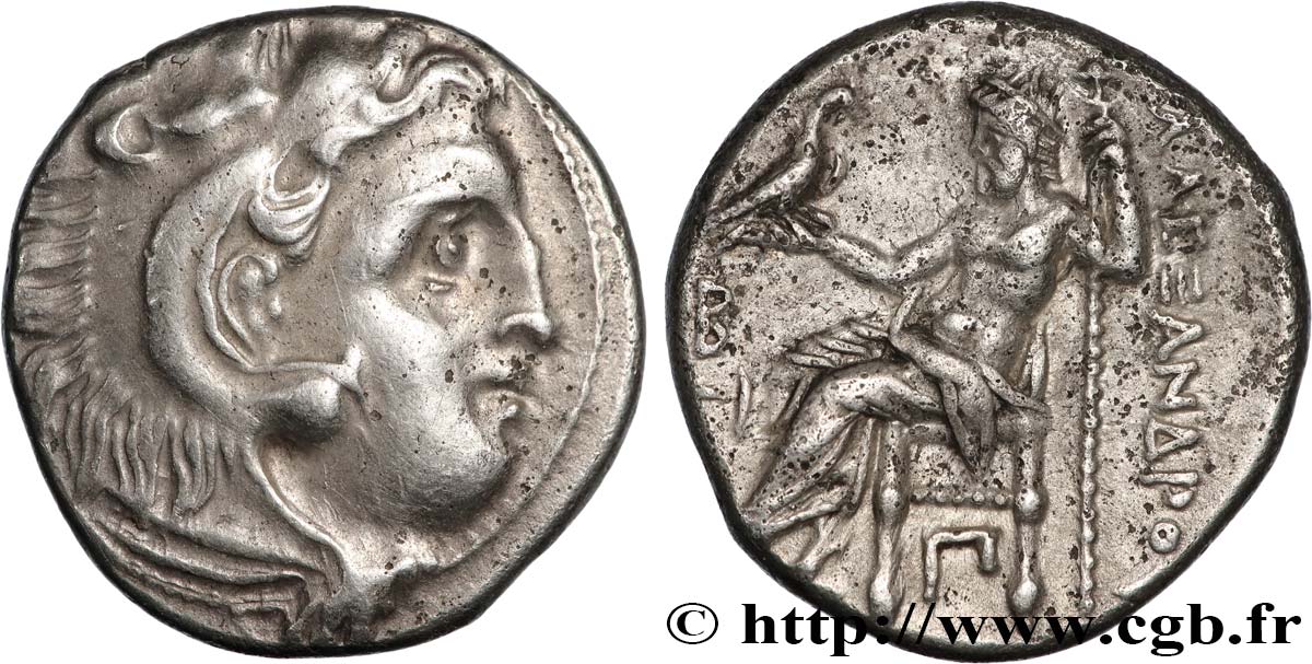 MACEDONIA - REGNO DE MACEDONIA - FILIPPO III ARRIDAIOS Drachme SPL