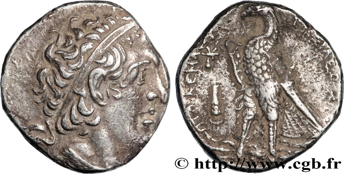 EGIPTO - EGIPTO PTOLEMAICO - PTOLEMEO II PHILADELPHOS Tétradrachme MBC+/MBC