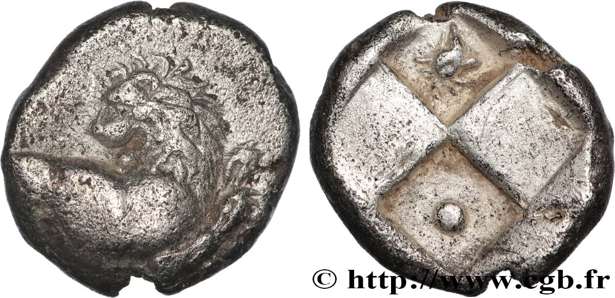 THRACIA - THRACIAN CHERSONESE - CHERRONESOS Hemidrachme ou tetrobole AU