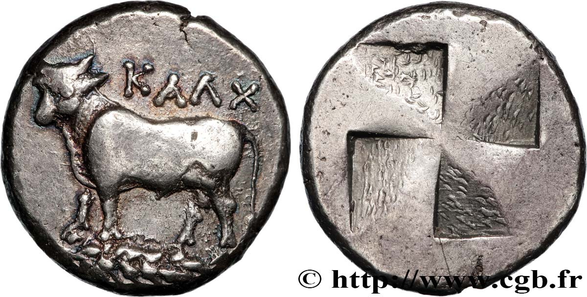 BITiNIA - CHALCEDON Drachme q.SPL