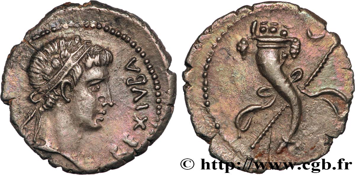 MAURETANIA - MAURETANIAN KINGDOM - JUBA II Denier MS/AU