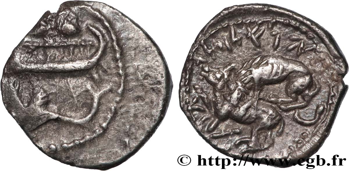 PHÉNICIE - BYBLOS  Seizième de shekel TTB/TTB+