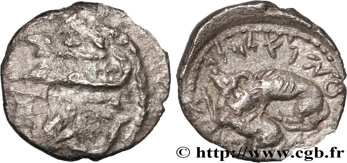 PHÉNICIE - BYBLOS  Seizième de shekel TB+/TTB+