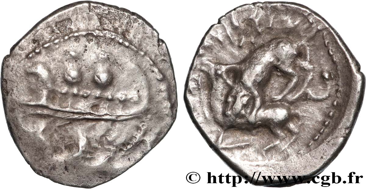 PHÉNICIE - BYBLOS  Seizième de shekel TB+/TTB+
