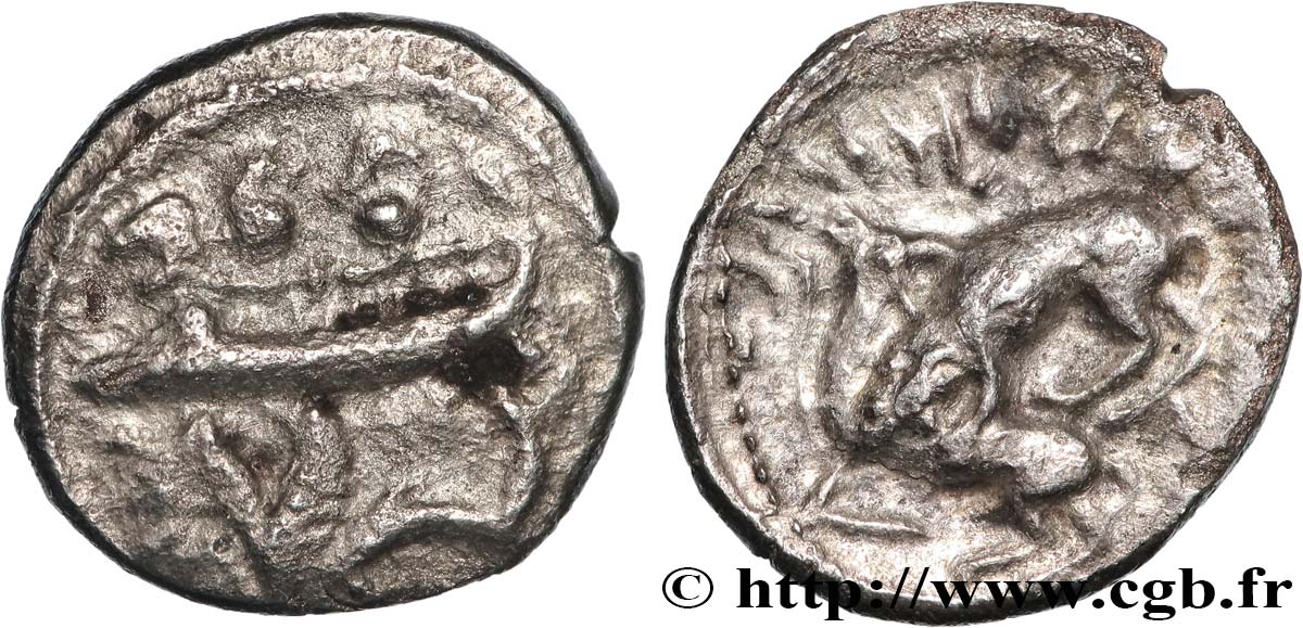 PHÉNICIE - BYBLOS  Seizième de shekel TTB