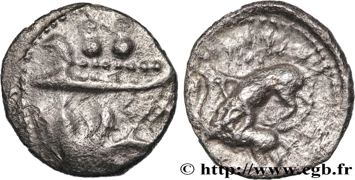 PHÉNICIE - BYBLOS  Seizième de shekel TB+