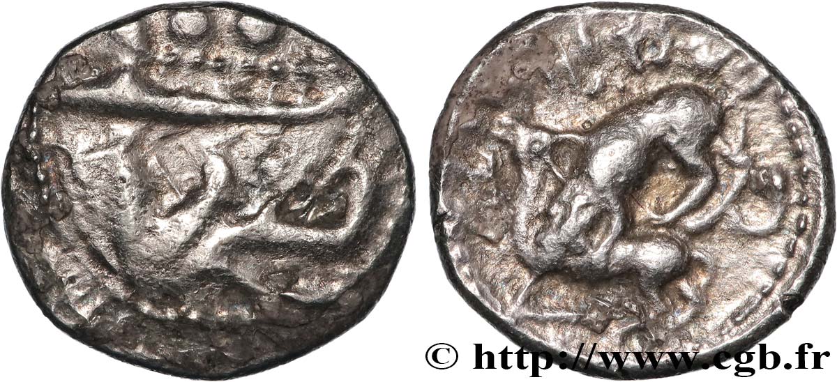 PHÉNICIE - BYBLOS  Seizième de shekel TTB