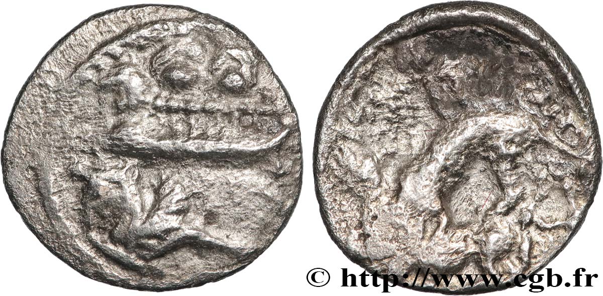 PHÉNICIE - BYBLOS  Seizième de shekel TTB/TB