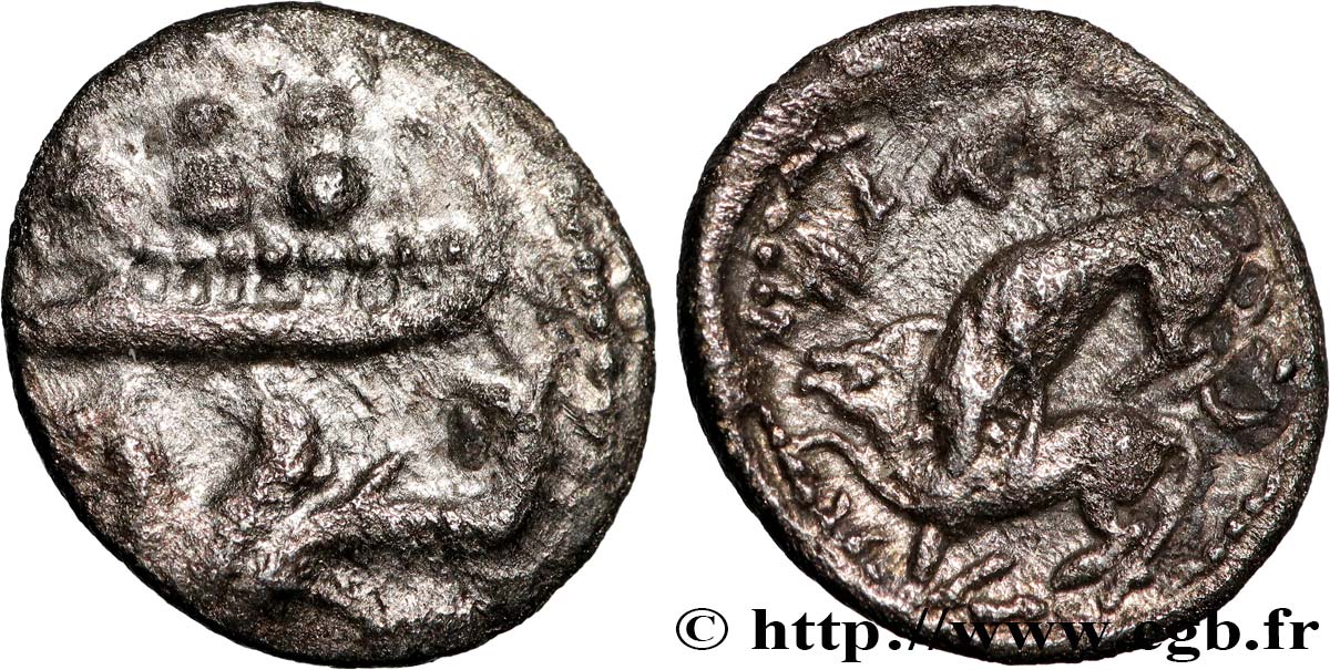 PHÉNICIE - BYBLOS  Seizième de shekel TTB