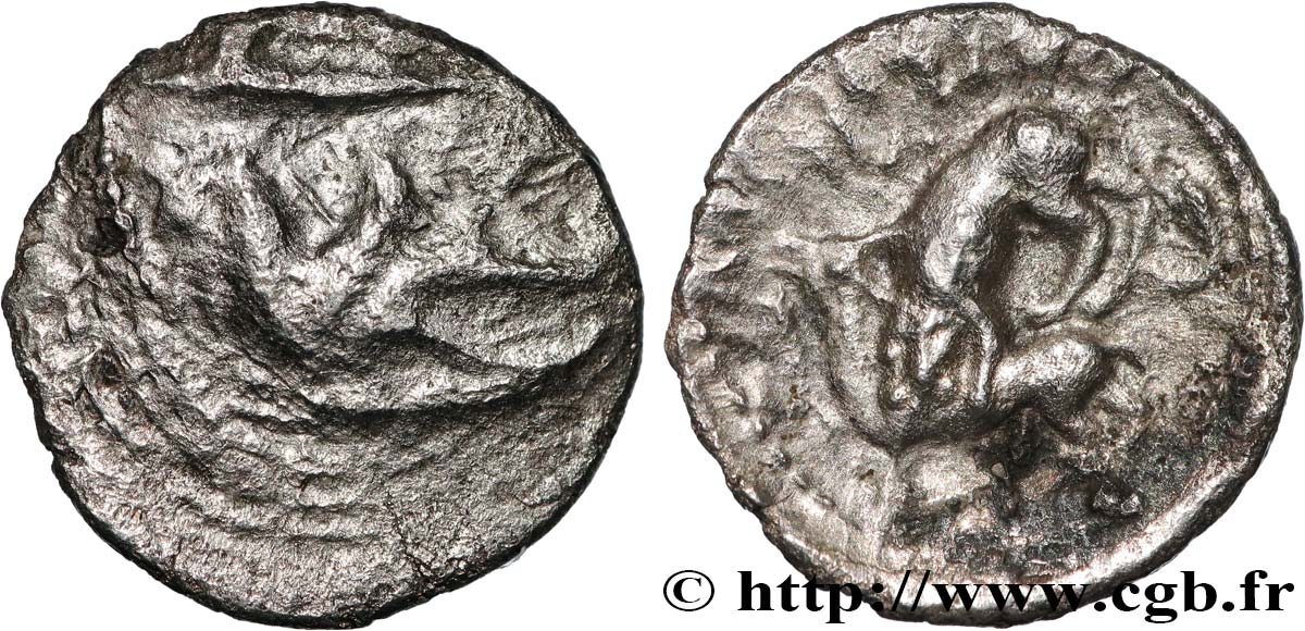 PHÉNICIE - BYBLOS  Seizième de shekel TB+/TTB